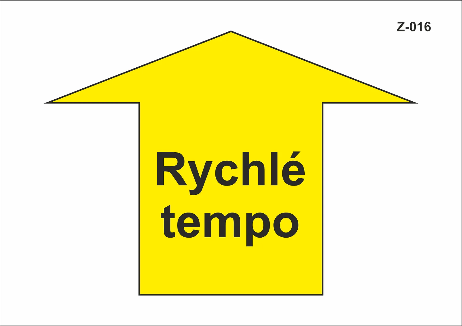 Z-016 Rychlé tempo