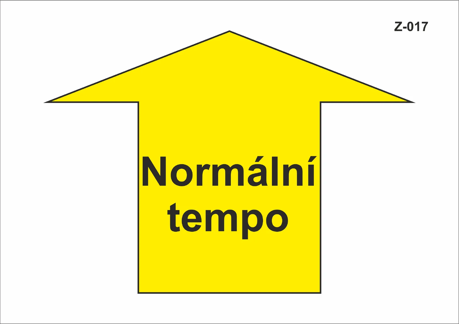 Z-017 Normální tempo (chůze)
